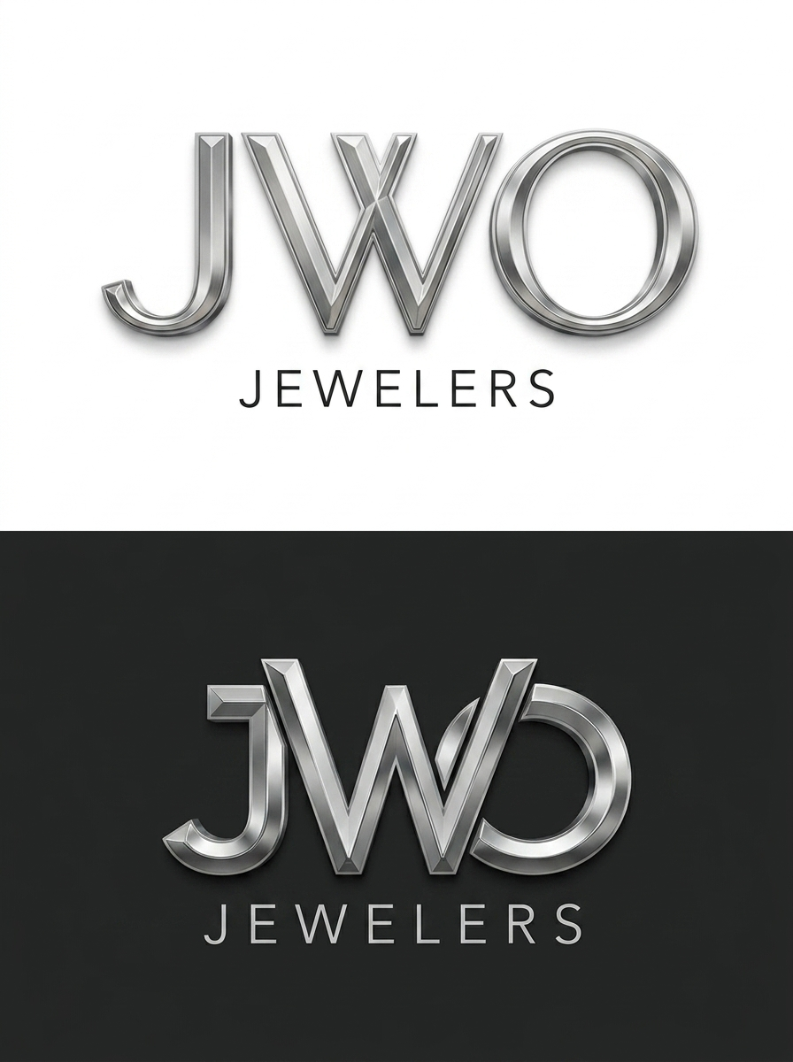 JWO Jewelers — New logo by Rosegold Media