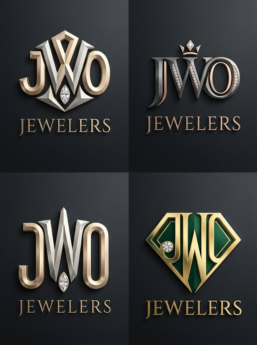 JWO Jewelers — Brand design by Rosegold Media